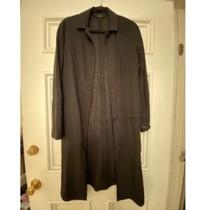 The ROW black lightweight jacket